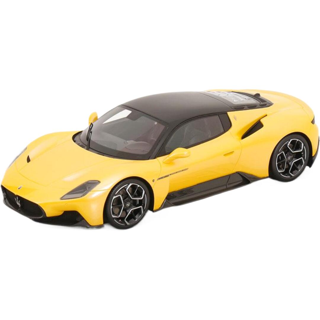 Maseratiマセラティ MC20 Coupeクーペ 2020 マセラティ特別仕様 イエローブラック / BBR 1/18 ミニカー｜ラストホビー