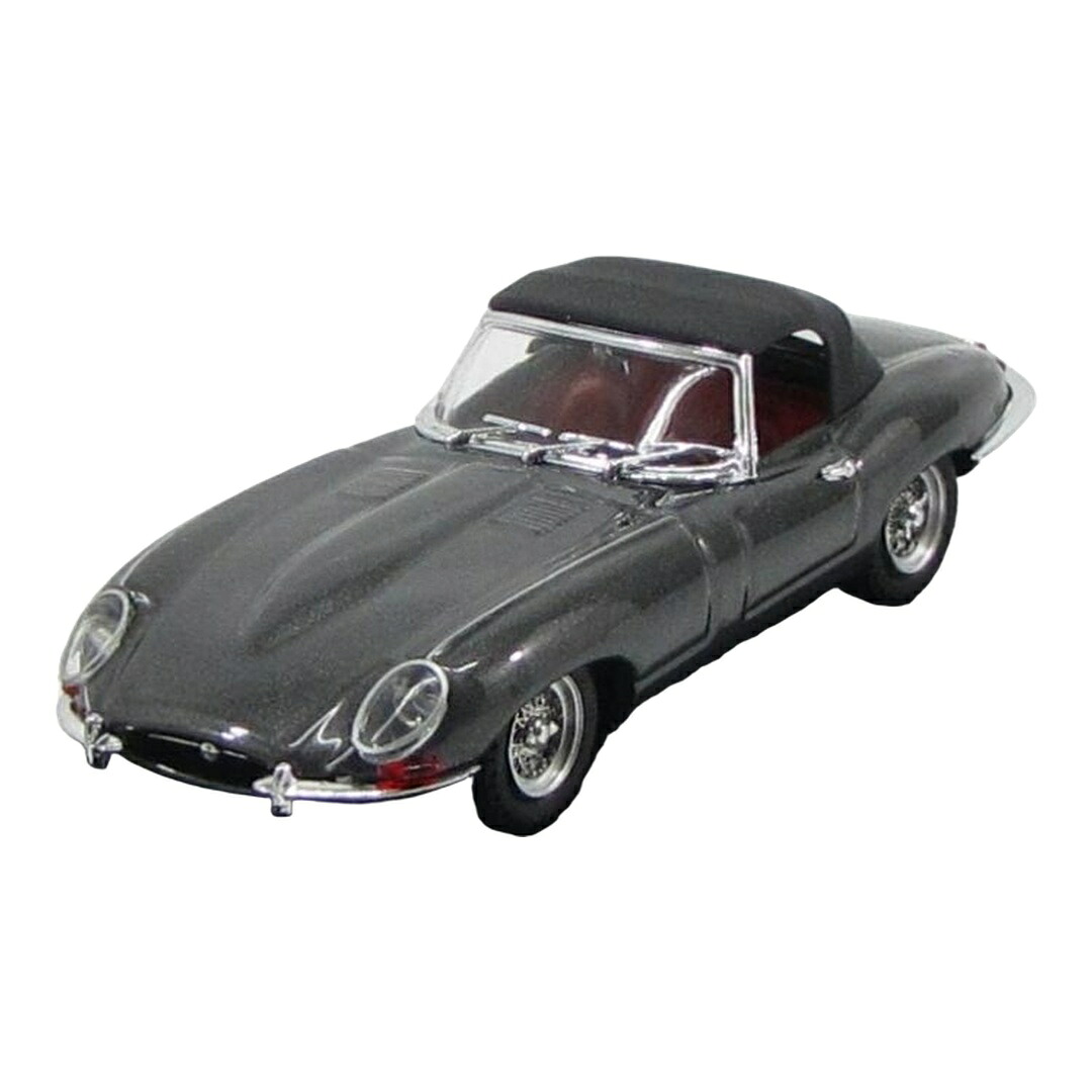 Jaguarジャガー E-TYPE 細蟹 クローズド 1962 ガンメタリック / Best-Model 1/43 ミニカー 乗り物のおもちゃ-ミニカー・トイカー