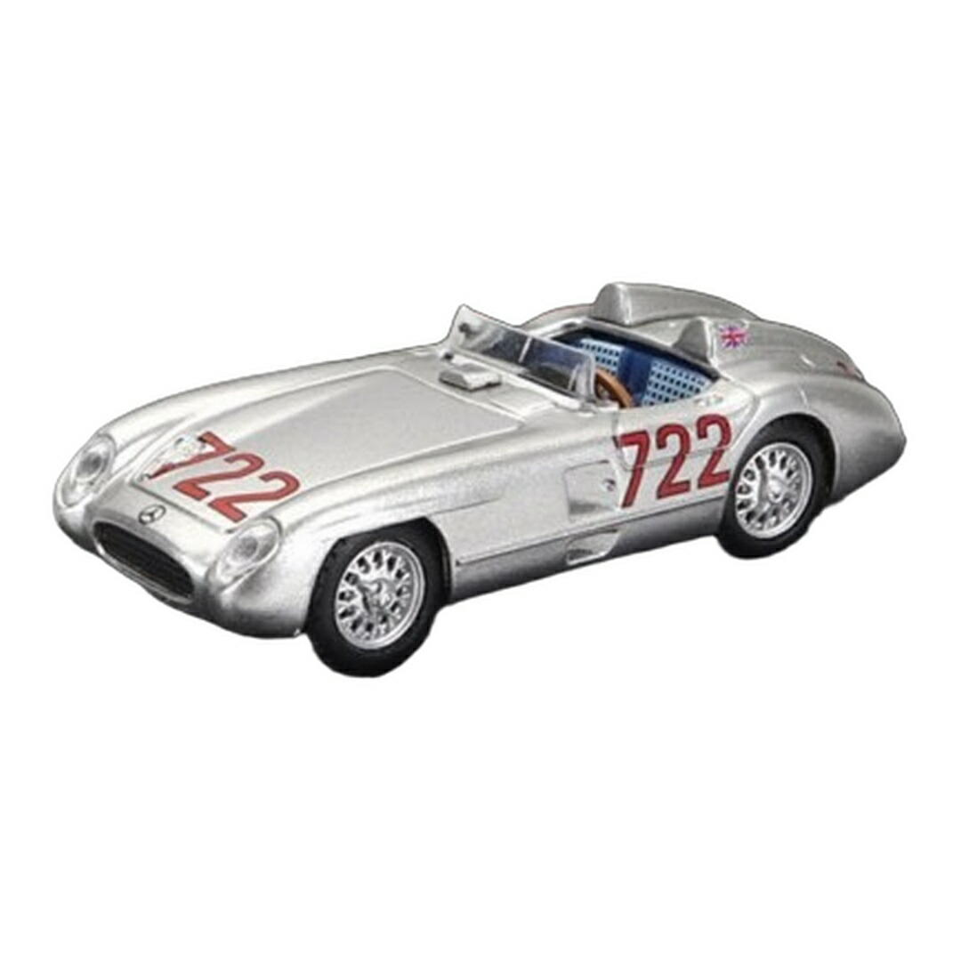 Mercedes Benzメルセデスベンツ 300 SLR Spiderスパイダー 1955 No.722 Winner Mille Miglia Stirling Moss De / Brekina 1/87 ミニカー