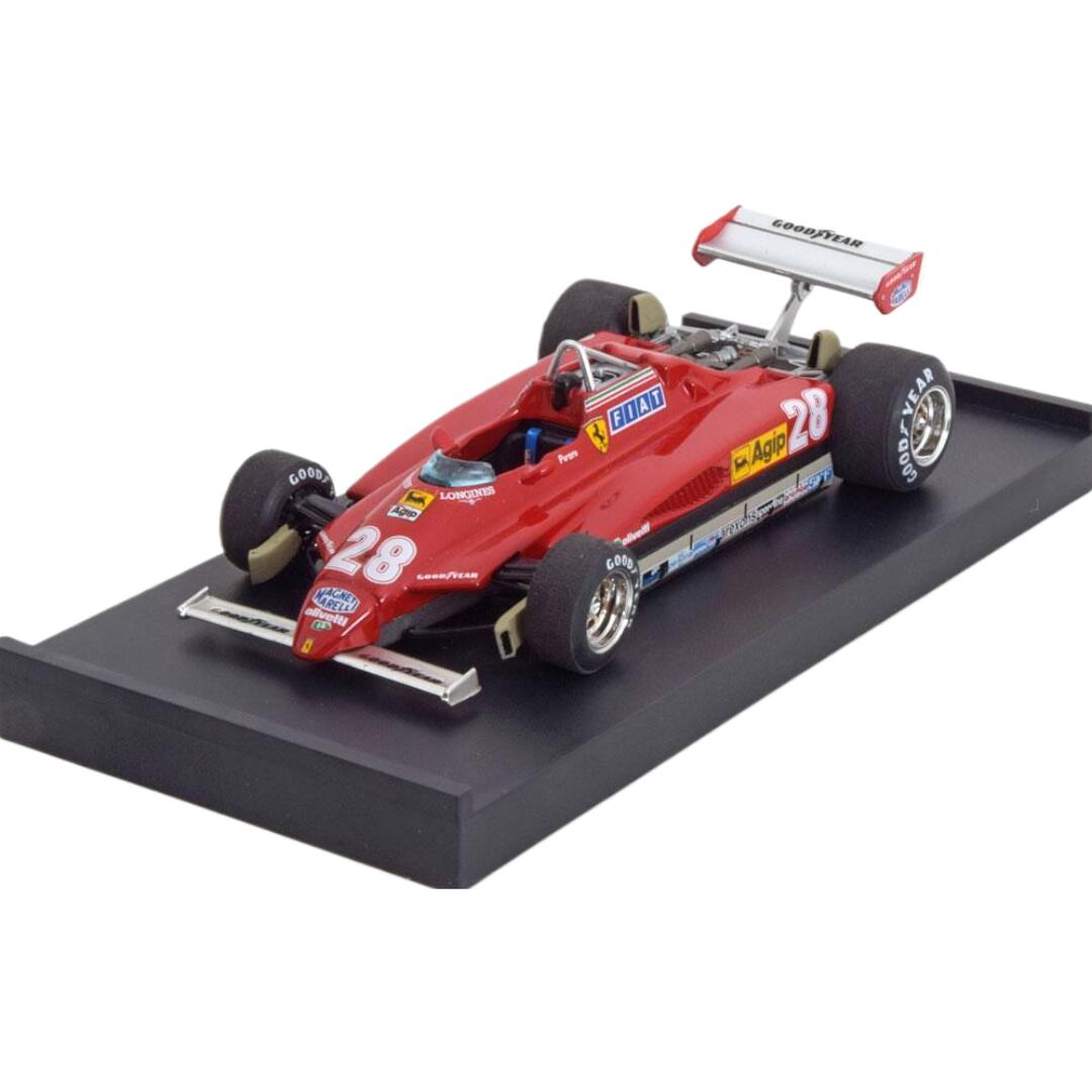 Ferrariフェラーリ 126 C2 Turboターボ GP San Marinoサンマリノ 1982 Pironiピローニ / BRUMM 1/43 ミニカー 9,225円