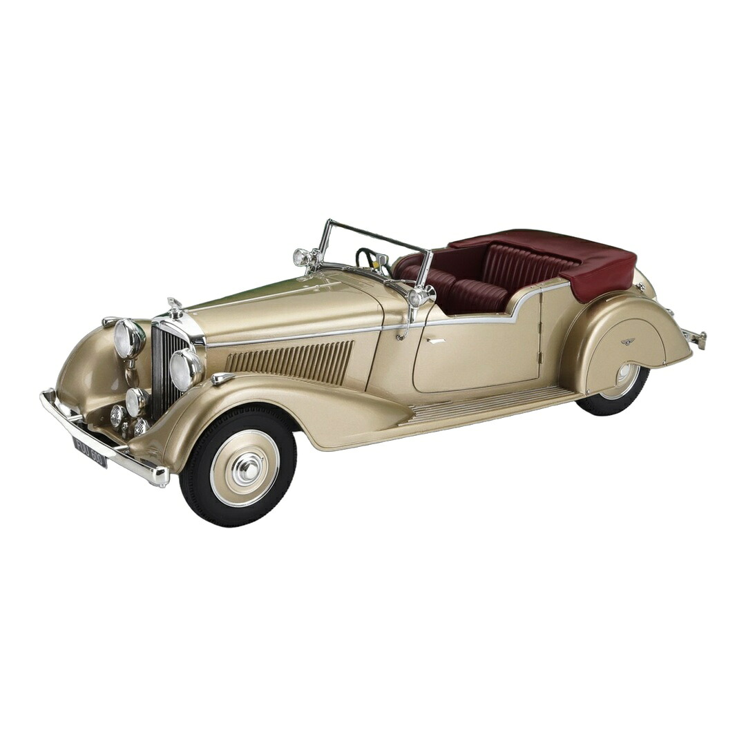 【予約】 Bentleyベントレー 4.25L Vanden Plasヴァンデンプラス Tourerツアラー Cabrioletカブリオレ Openオープン 1938 ゴール / Cult-Scale 1/18 ミニカー