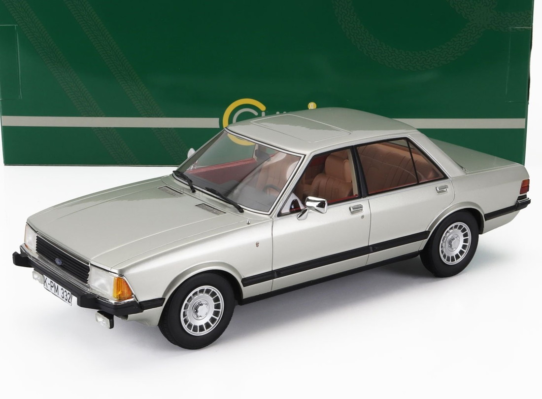 【予約】 FORDフォード ENGLANDイングランド GRANADAグラナダ 2.8 GHIAギア SALOONサルーン 1978 シルバー / Cult-Scale 1/18 ミニカー