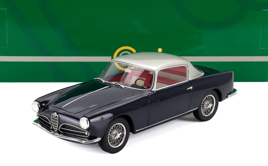 【予約】 Alfa Romeoアルファロメオ 1900C SS Touring Coupeツーリングクーペ 1955 Blueブルー / Cult-Scale 1/18 ミニカー