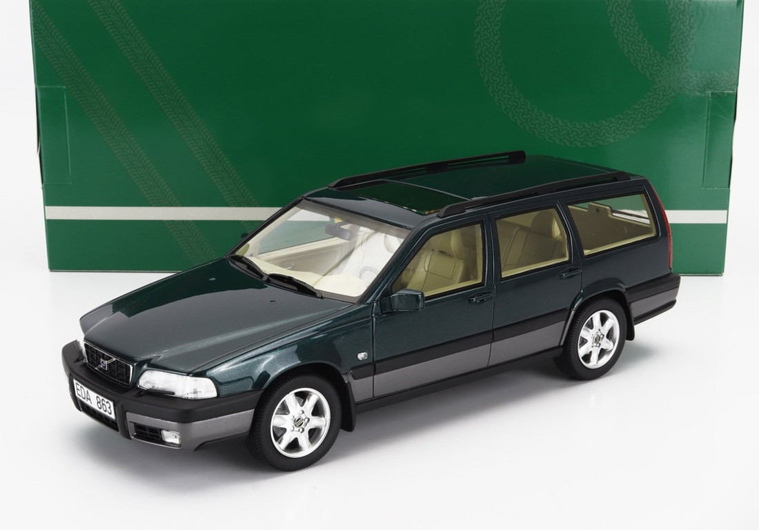 【予約】 VOLVOボルボ V70 XC CROSS COUNTRYクロスカントリー SW STATION WAGONステーションワゴン 1996 BLUE GREEN ME / Cult-Scale 1/18 ミニカー