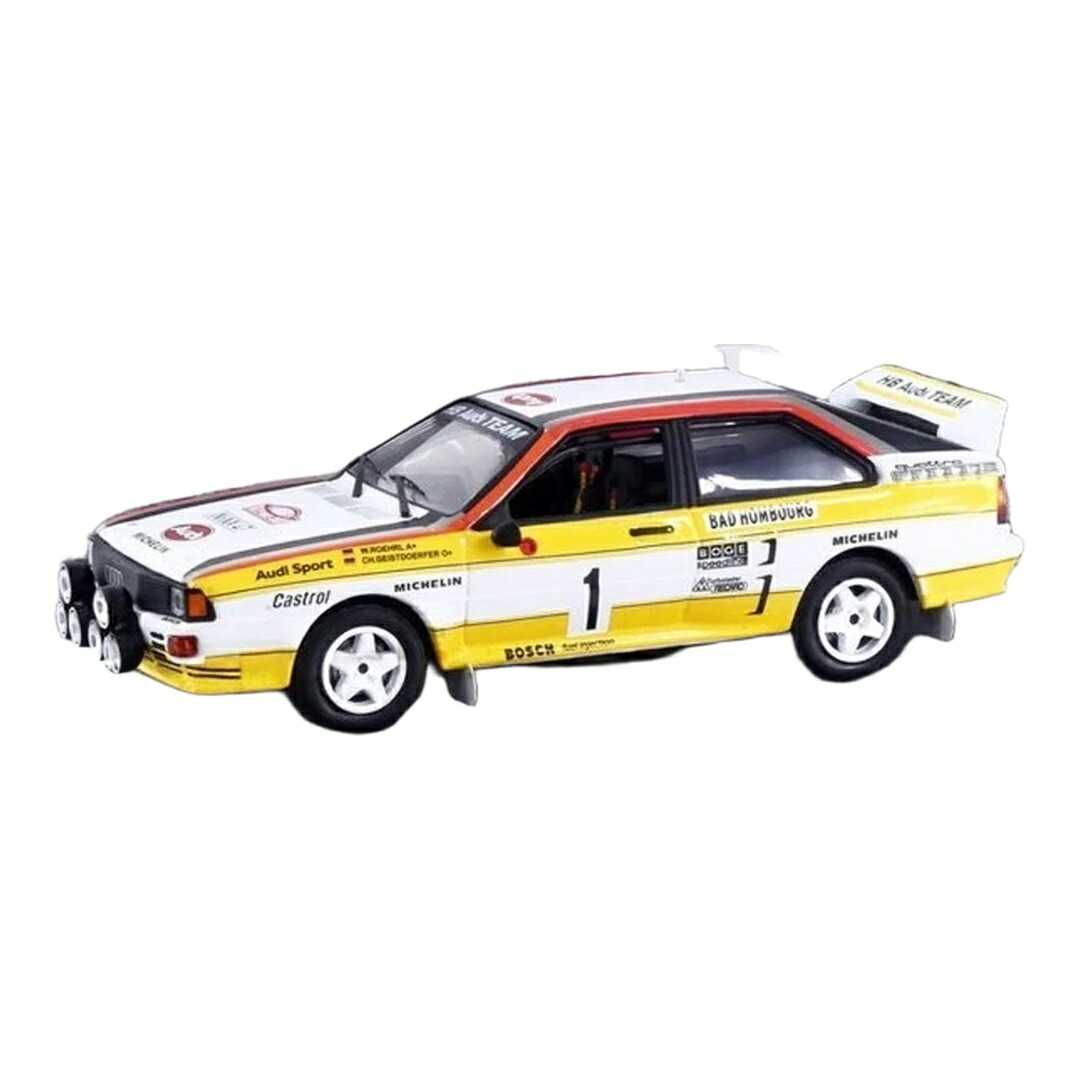 アウディ 運動競技 桑トロ A2 #1 勝ちとる ラリー・モンテカルロ 1984 W.渦状文 C.ガイストドルファー / CMR 1/43 ミニカー