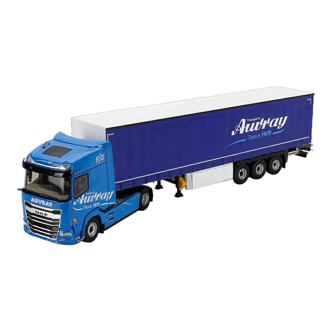 DAFダフ XG 2021 TRUCKトラック TELONATO AUVRAY TRANSPORTS ツートーンブルー / ELIGOR 1/43 トラック商用車｜ラストホビー 23,400円