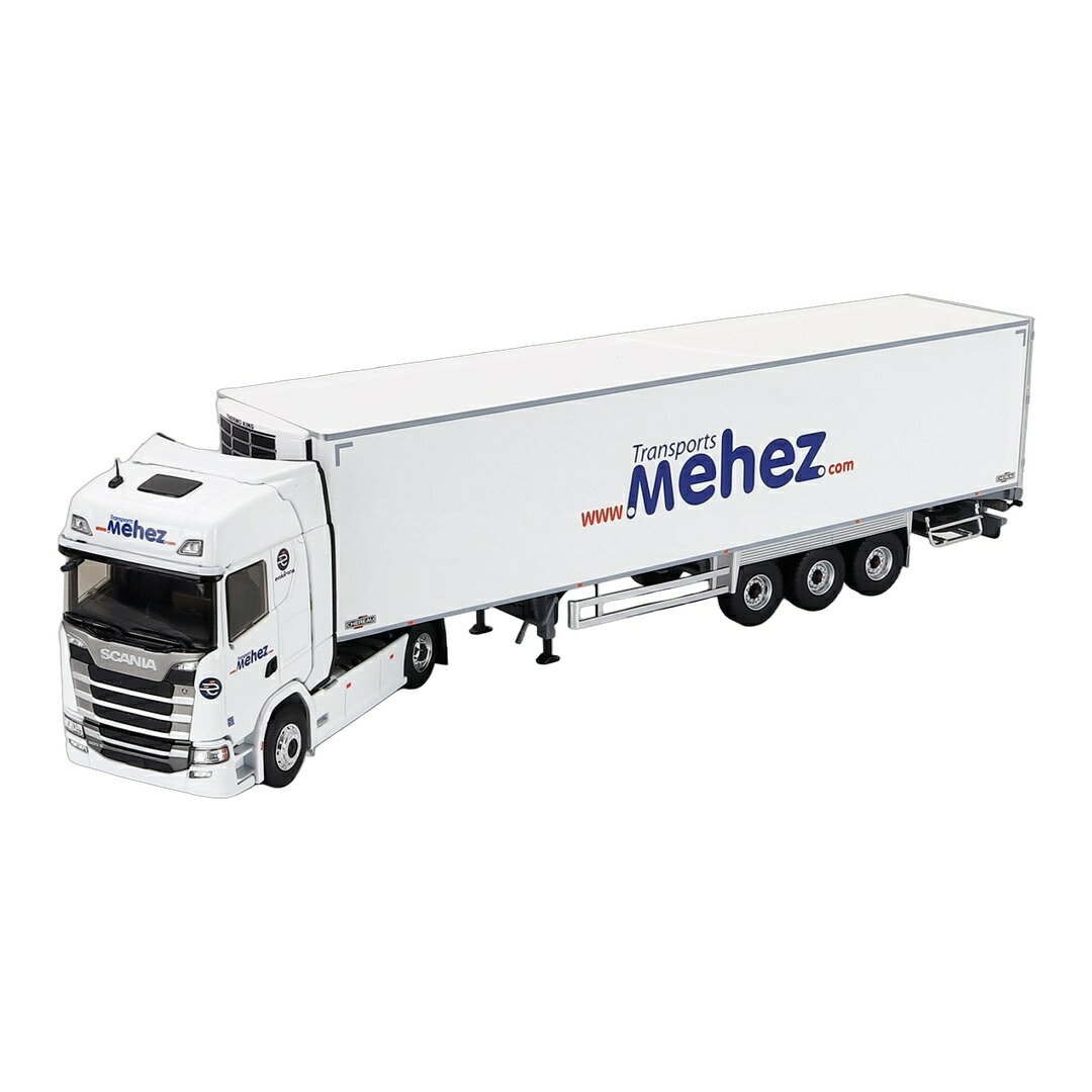 SCANIAスカニア S500 2021 TRUCKトラック SEMI FRIGO MEHEZ TRANSPORTS ホワイト / ELIGOR 1/43 トラック商用車｜ラストホビー