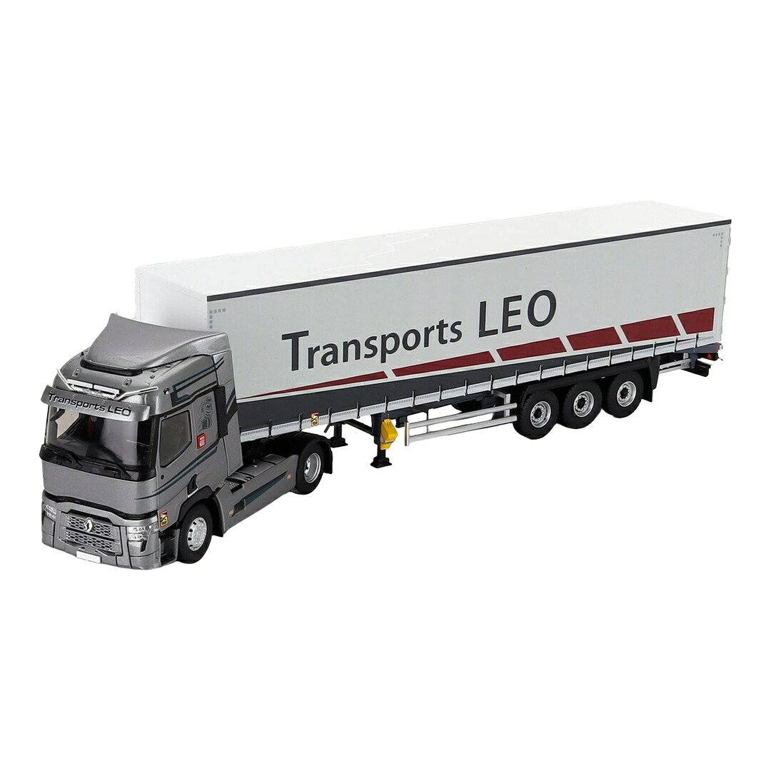Renaultルノー T480 貨物自動車 Transports LEO 2021 薄墨色/白いこと / ELIGOR 1/43 ミニカー 貨物自動車ひな型