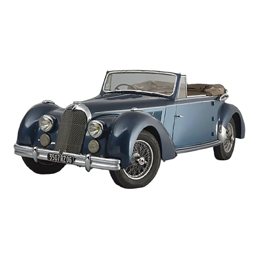 【予約】2026年発売予定 Talbot Lagoタルボラーゴ T26 Recordレコード Cabrioletカブリオレ Openオープン 1948 Blueブルー Beigeベージ / ESVAL 1/43 ミニカー|ラストホビー