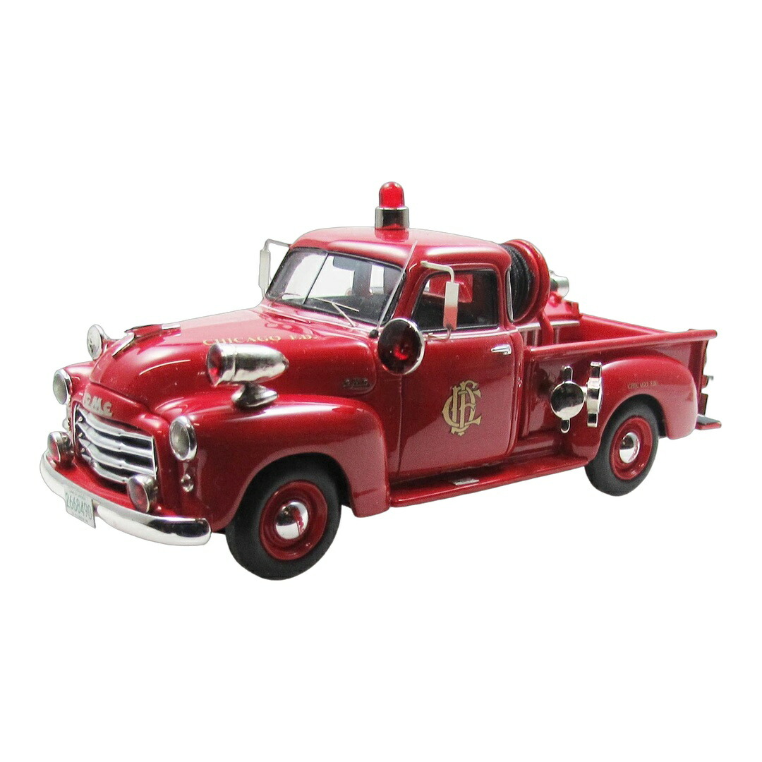 【予約】2026年発売予定 GMC 100 PICK UPピックアップ CHICAGOシカゴ FIRE ENGINE消防車 1953 REDレッド / ESVAL 1/43 ミニカー