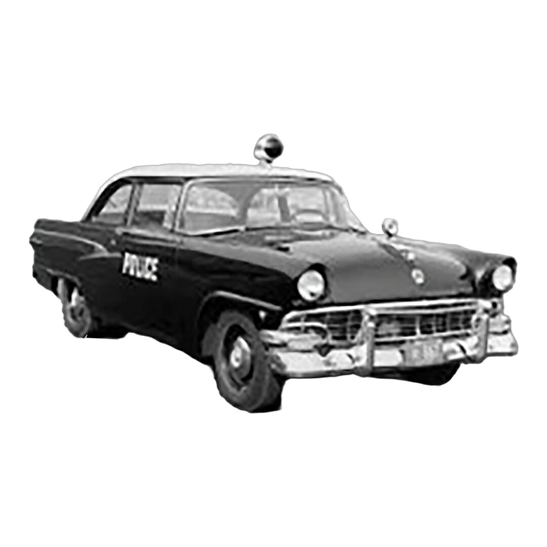 【予約】2026年発売予定 FORD USAフォード CUSTOMLINEカスタムライン BERLINEベルリーヌ POLICEポリス 1956 BLACKブラック / ESVAL 1/43 ミニカー