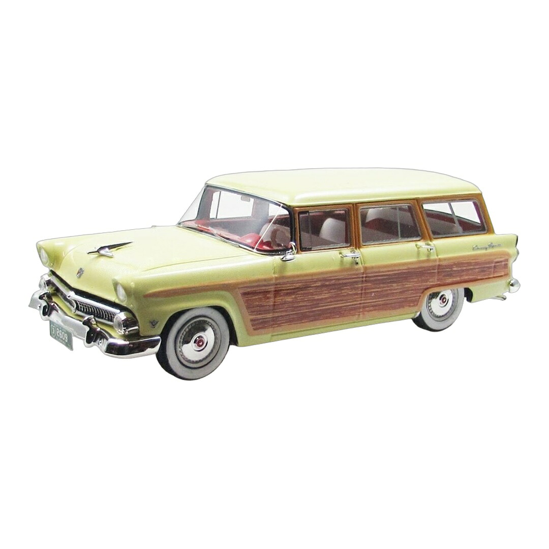 【予約】2026年発売予定 FORD USAフォード COUNTRY SQUIREカントリースクワイア SW STATION WAGONステーションワゴン 1955 BEIGEベージュ / ESVAL 1/43 ミニカー|ラストホビー