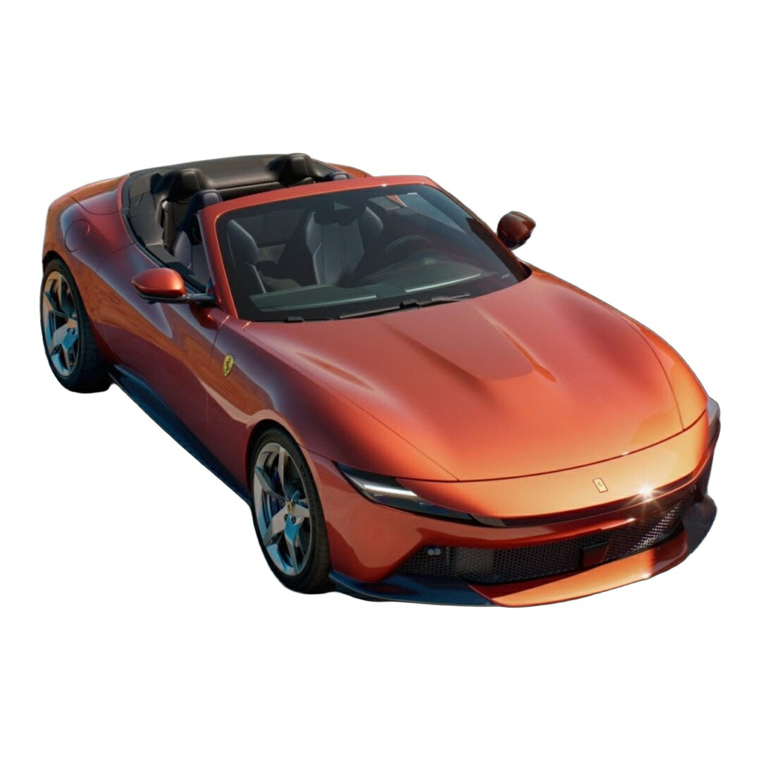 【取って置く】2026年発売予定を組む Ferrariフェラーリ AMALFIアマルフィ SPIDER細蟹 2025 ROSSO TRAMONTOロッソトラモント LIGHT / MR Collection 1/18 ミニカー