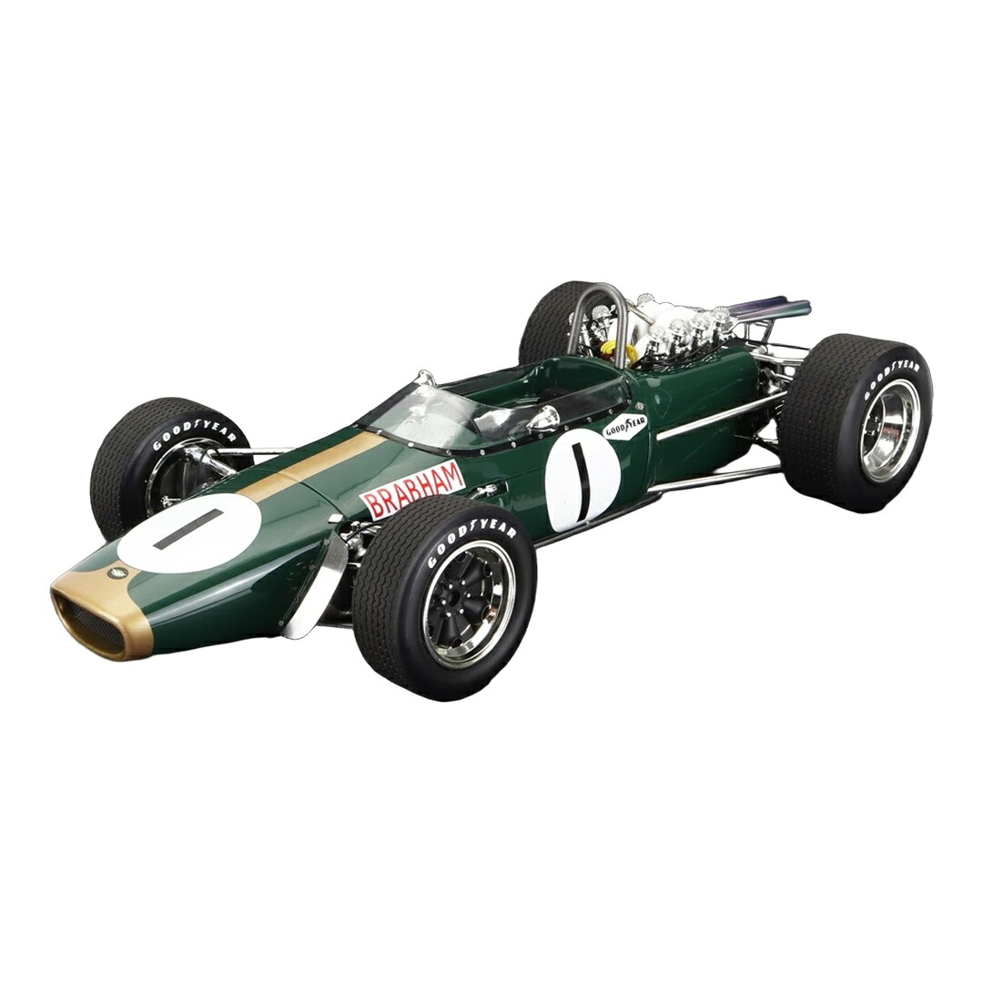 【予約】2026年発売予定 Brabhamブラバム F1 BT24 Repco #1 2位 メキシコGP 1967 Jack Brabham グリーン/ゴールド 500台限 / GP Replicas 1/18 ミニカー|ラストホビー