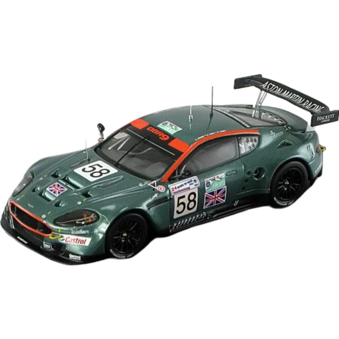 Aston Martinアストンマーティン DBR9 No 58 24h Le Mansルマン 2005 Enge/Kox/Lamy Giftbox / IXO 1/43 ミニカー