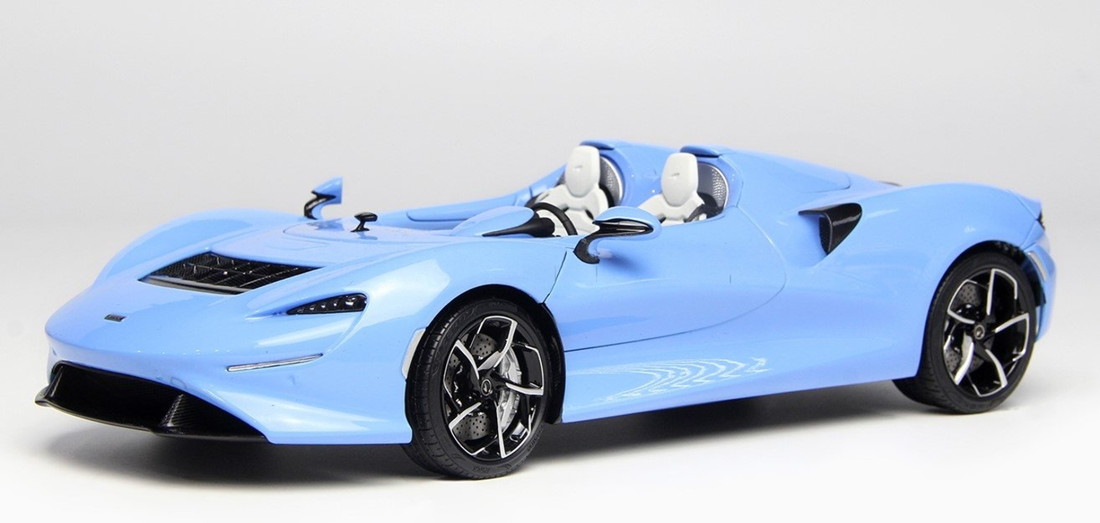 【予約】2026年発売予定 McLarenマクラーレン Elvaエルヴァ 2020 ライトブルー / LCD 1/18 ミニカー