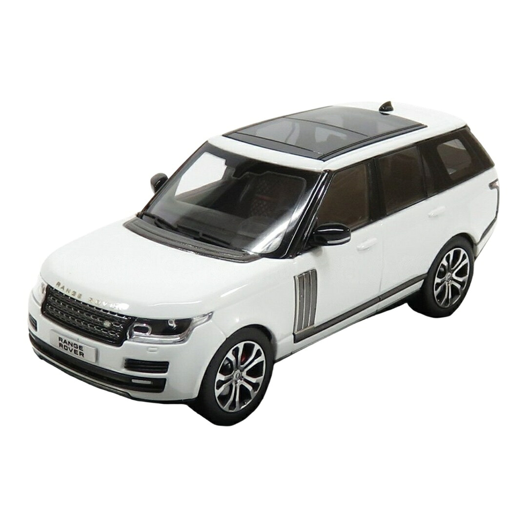 Land Roverランドローバー Range Roverレンジローバー SV Autobiographyオートバイオグラフィー Dynamic 2017 ホワイト / LCD 1/43 ミニカー｜ラストホビー 9,576円