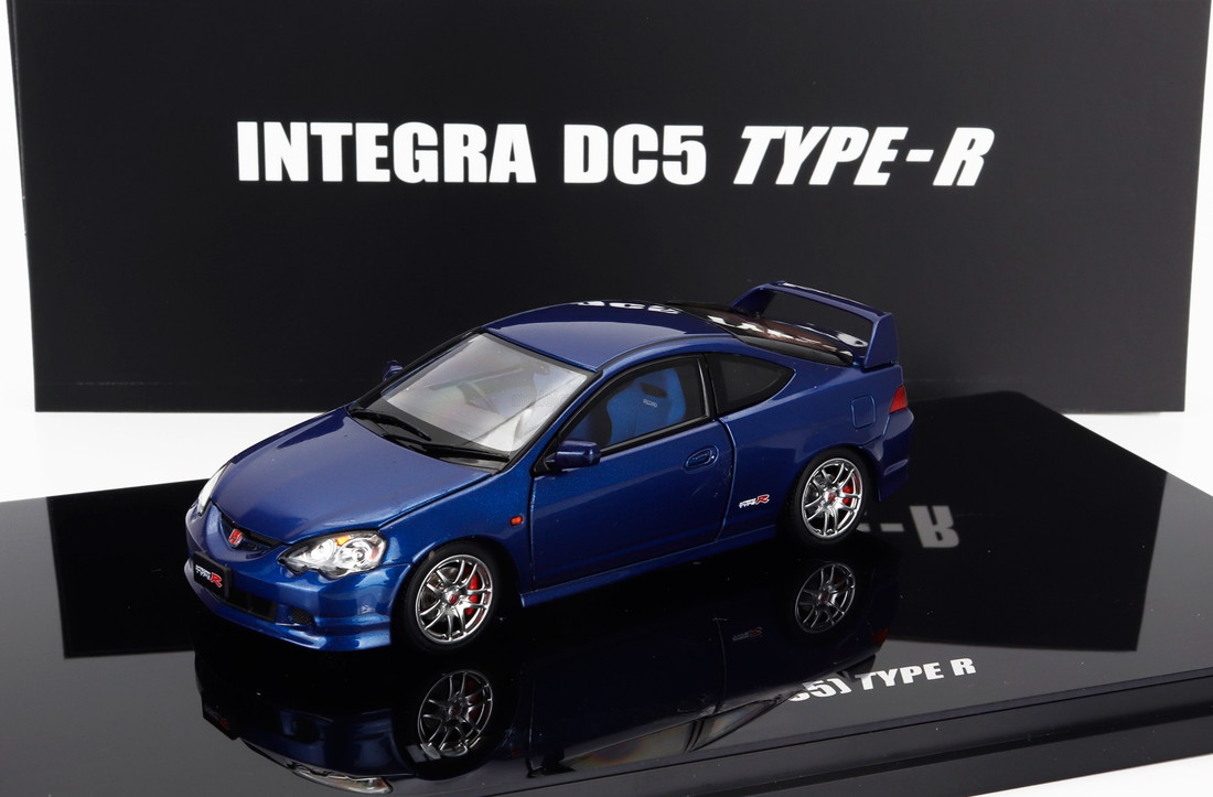 Hondaホンダ INTEGRAインテグラ DC5 TYPE-R 2006 ブルー 開閉機構付き / LCD 1/43 ミニカー|ラストホビー