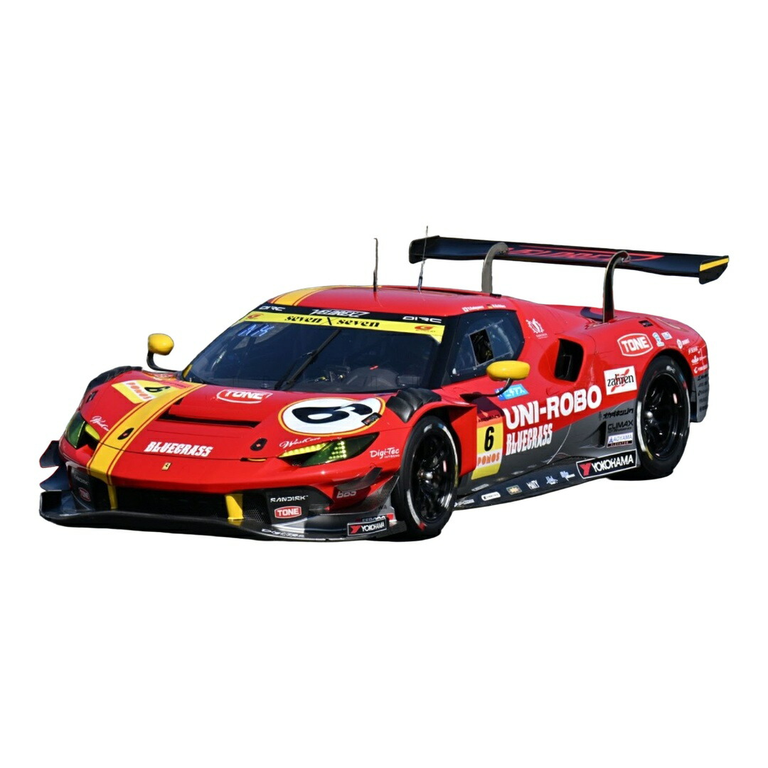 【取っておく】2026年発売予定を組む Ferrariフェラーリ 296 GT3 #6 Team Uni-Robo Bluegrass Super GT 2026 Yoshiaki Kat / LOOKSMART 1/43 ミニカー