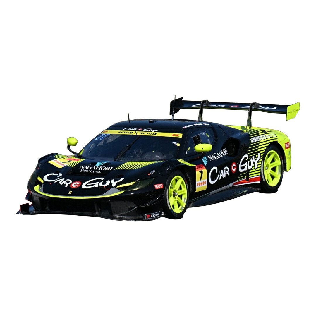 【取っておく】2026年発売予定を組む Ferrariフェラーリ 296 GT3 #7 Team CarGuy Super GT 2026 Zak O\u0027Sullivan Reimei It / LOOKSMART 1/43 ミニカー