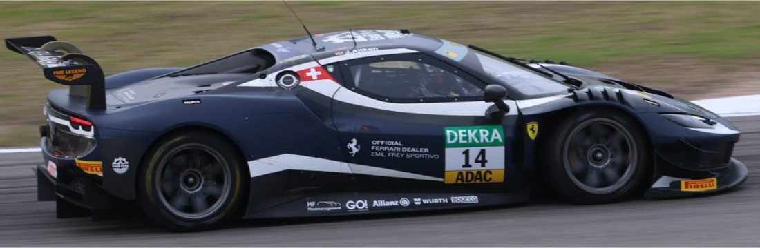 【取っておく】2026年発売予定を組む Ferrariフェラーリ 296 GT3 Team Emil Frey Racing No.14 DTM Season 2025 Jack Aitk / LOOKSMART 1/43 ミニカー