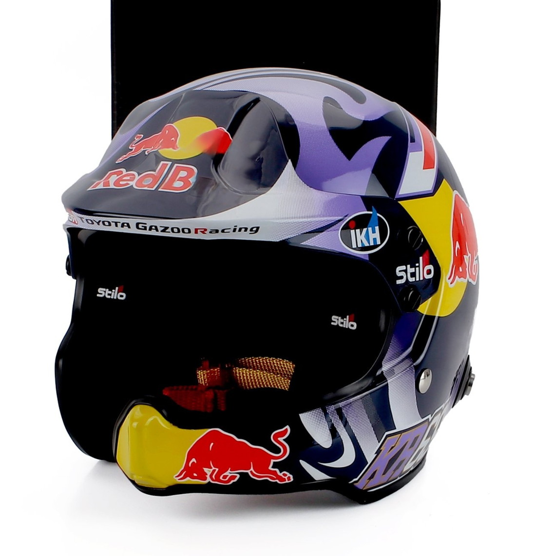 Toyotaトヨタ Yarisヤリス GR Rally1 Hybrid変わり種 Gazoo Racing WRT 2025 Kalle Rovanperaカッレ・ロバンペ / MINI HELMET 1/2 ミニカー