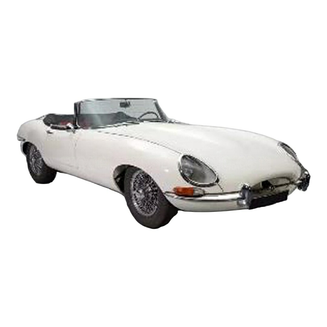 【取って置く】2026年発売予定を組む Jaguarジャガー E-TYPE 細蟹 カブリオレ 1962 白いこと / Norev 1/12 ミニカー