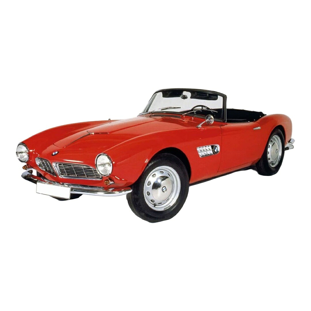 【取って置く】2026年発売予定を組む BMW 507 カブリオレ 1956 赤いこと / Norev 1/12 ミニカー