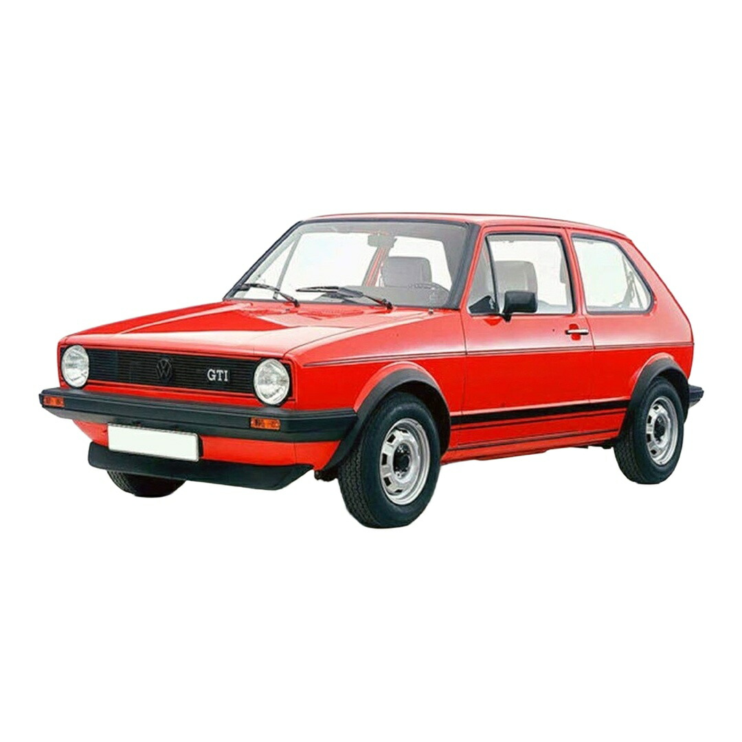 【取って置く】2026年発売予定を組む VWフォルクスワーゲン Golfゴルフ GTi MK1 1976 赤いこと / Norev 1/12 ミニカー