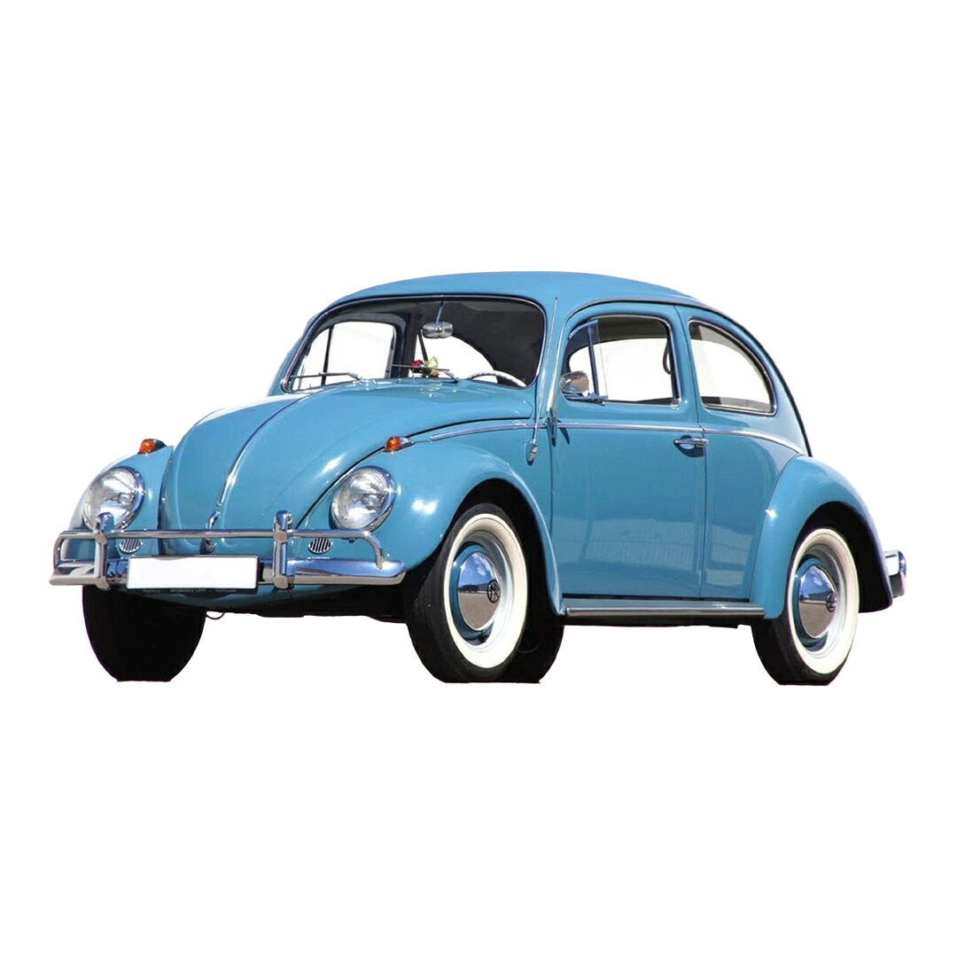 【取って置く】2026年発売予定を組む VWフォルクスワーゲン ビートル 1200 Kafer Maggiolino 1963 青碧 / Norev 1/12 ミニカー