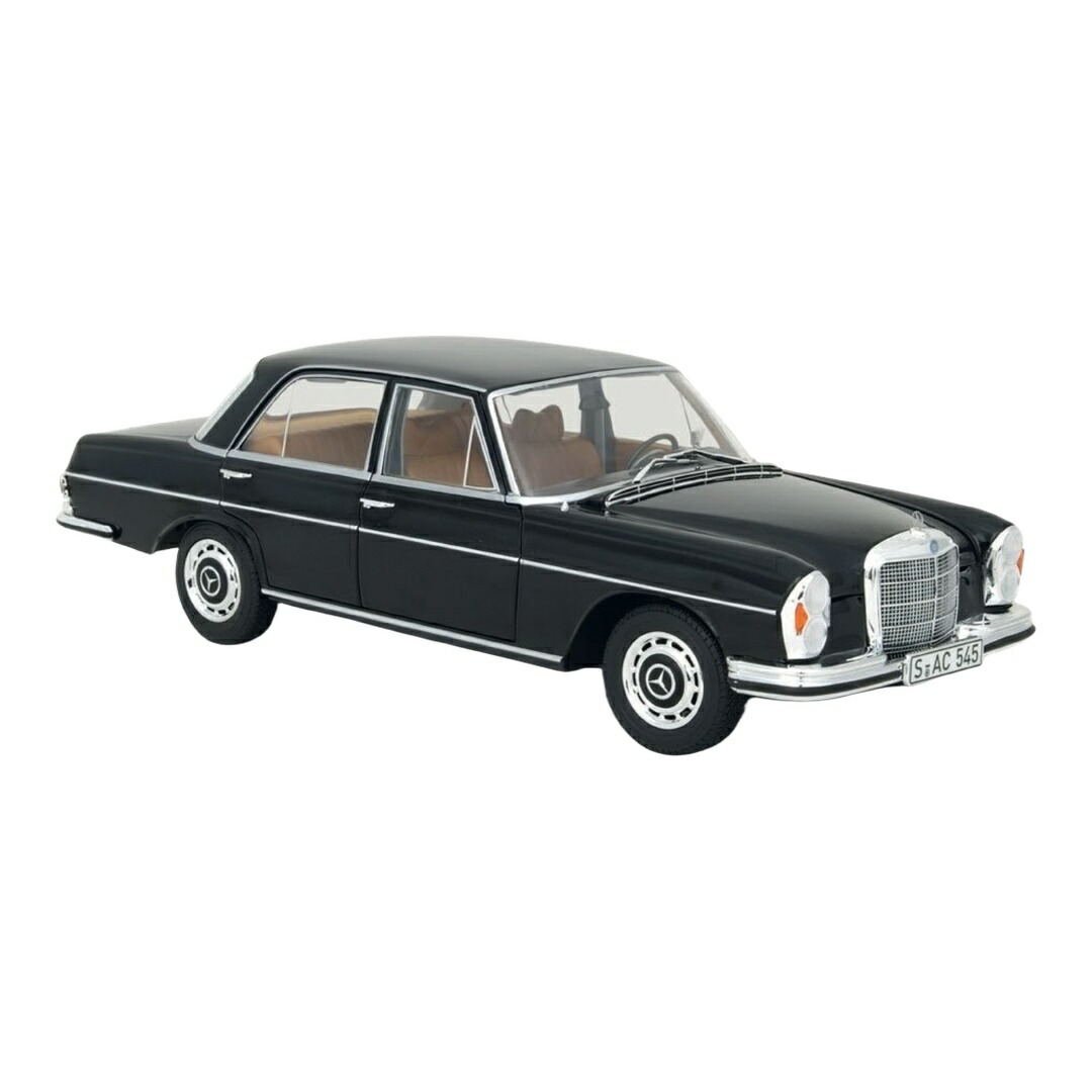 【取っておく】2026年発売予定を組む Mercedes Benzメルセデスベンツ S-Class 280SE W108 1968 黒いこと / Norev 1/18 ミニカー