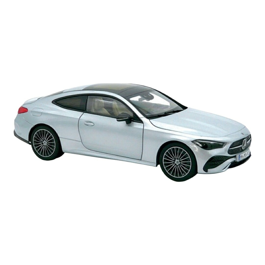 【取っておく】2026年発売予定を組む Mercedes Benzメルセデスベンツ CLE位置付け クーペ C236 2024 しろがね色 / Norev 1/18 ミニカー