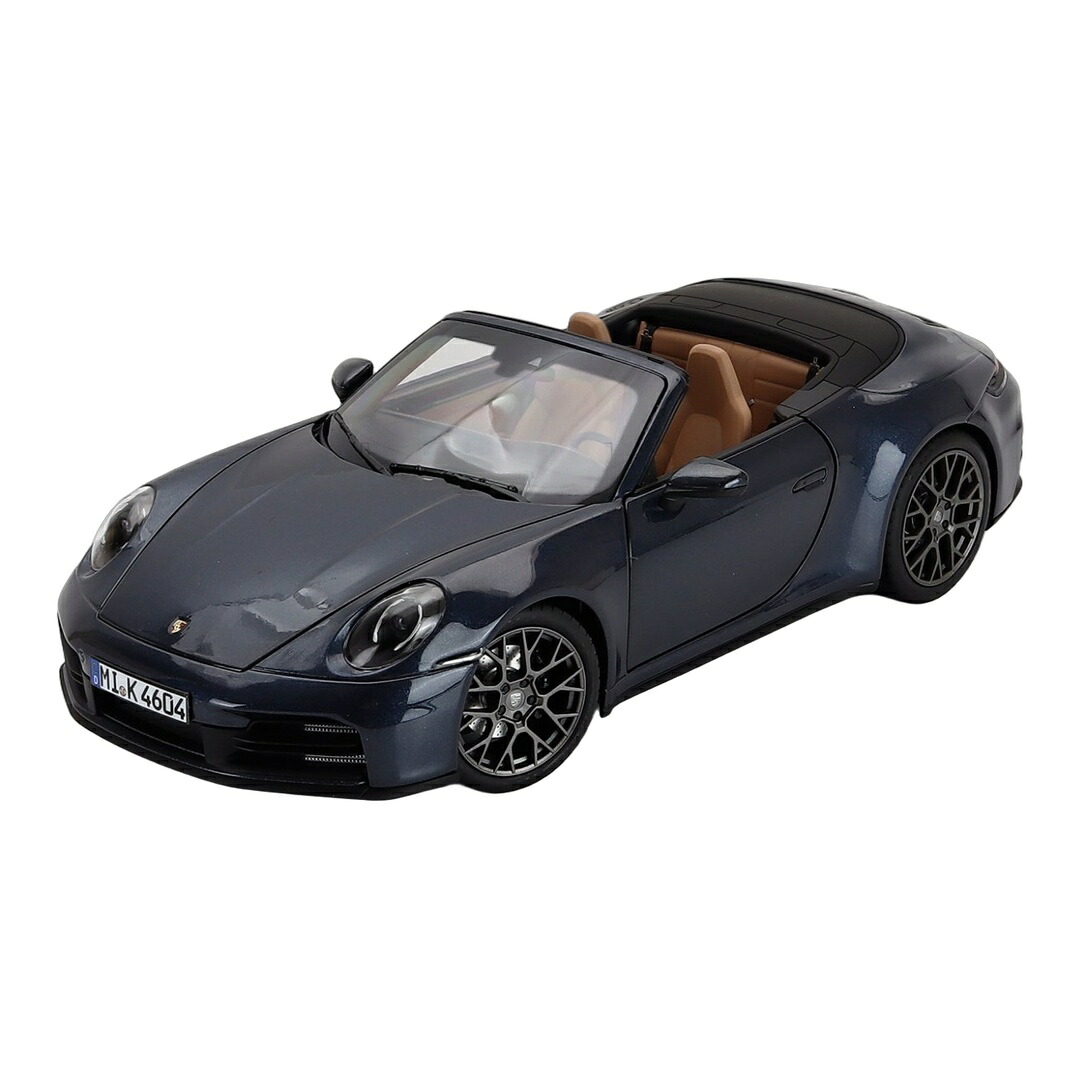 Porscheポルシェ 911 992 2 Carreraカレラ Cabrioletカブリオレ Open開けっ広げ 2025 Blue Metブルーメタリック / Norev 1/18 ミニカー