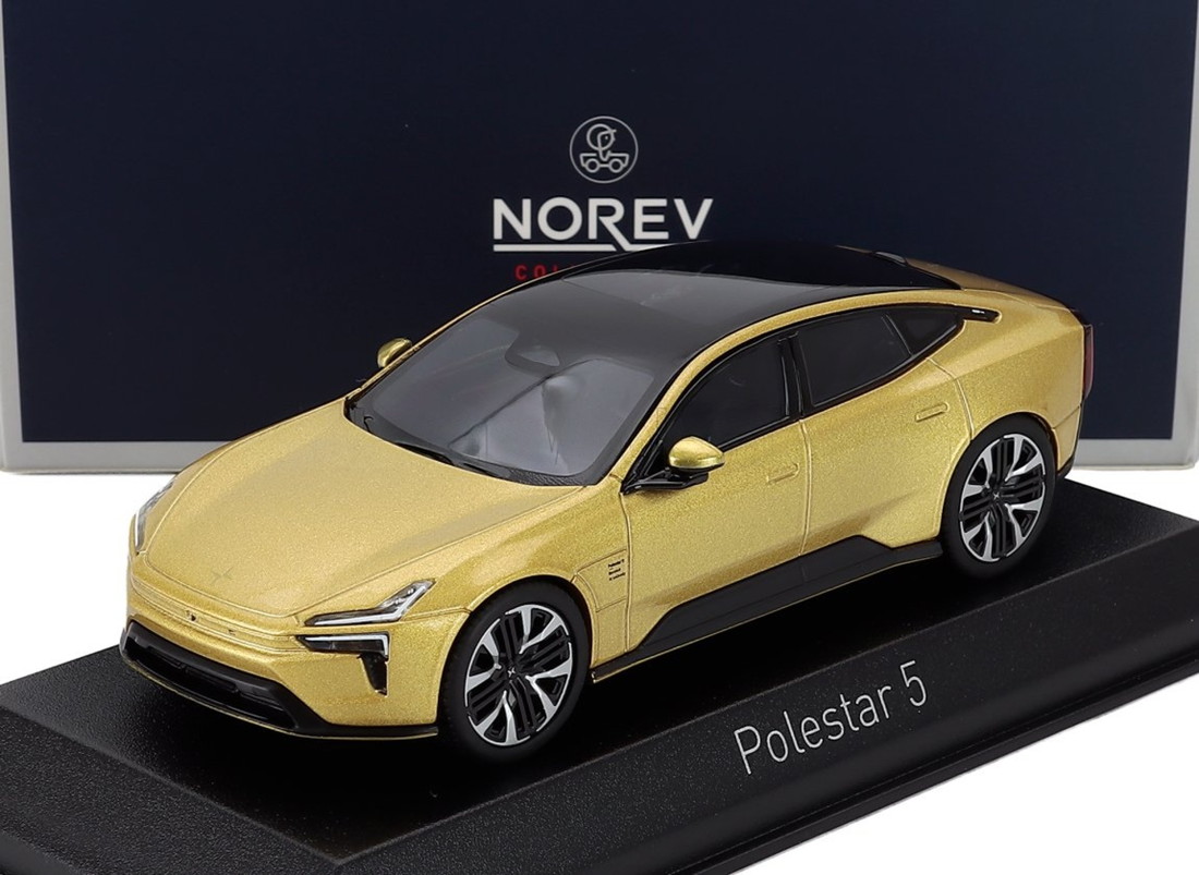 Polestar極点はやりっ子 5 2025 ゴールド / Norev 1/43 ミニカー