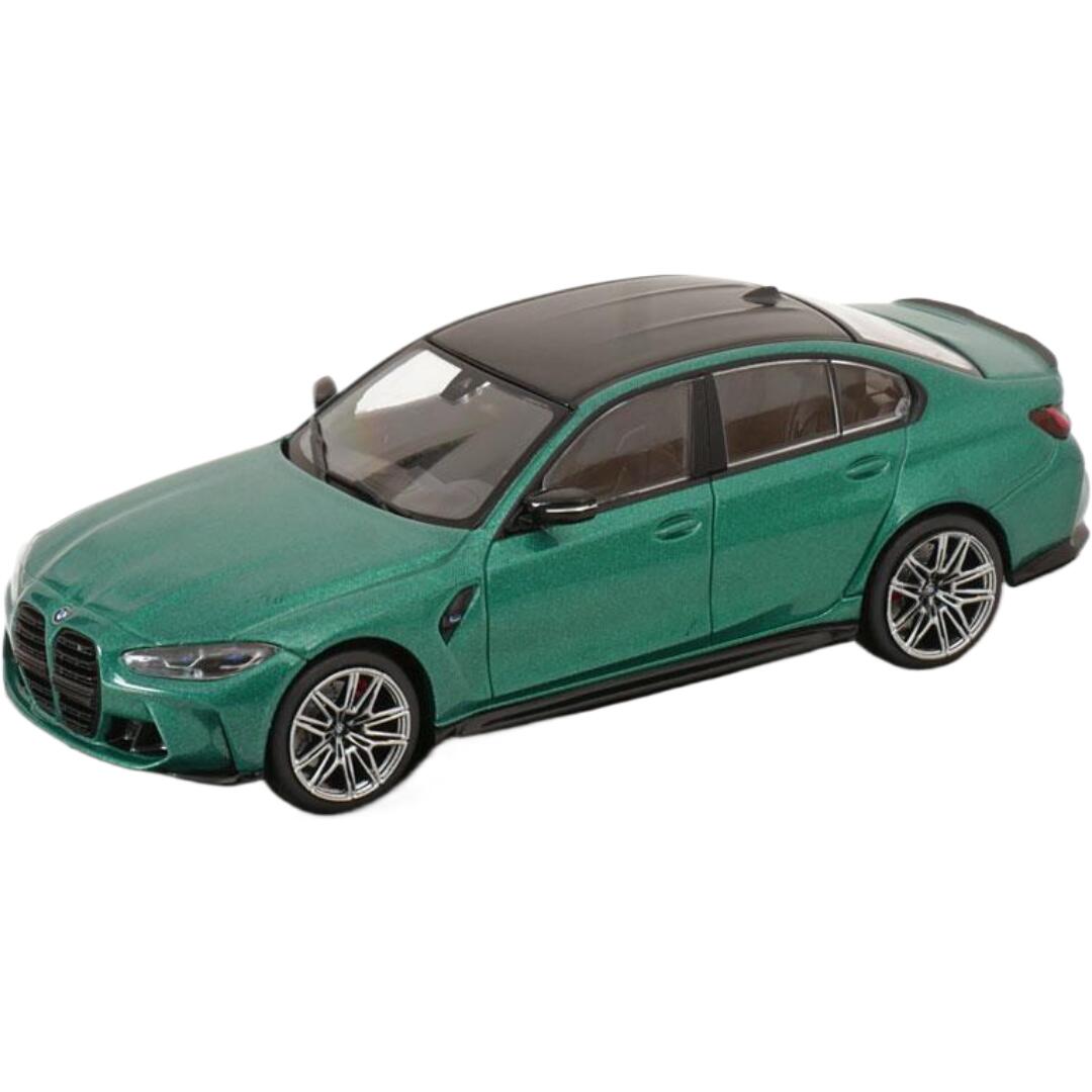 BMW M3 G80 Competition手合わせ Saloon赤ちょうちん 2023 グリーンメタリック / SOLIDO 1/43 ミニカー ミニカー・トイカー-おもちゃ