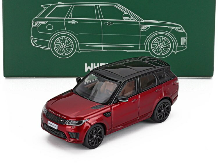 LAND ROVER地びたローバー DISCOVERY大きな進歩 IV 2010 RED BLACK赤いこと黒いこと / Sun Star 1/64 ミニカー
