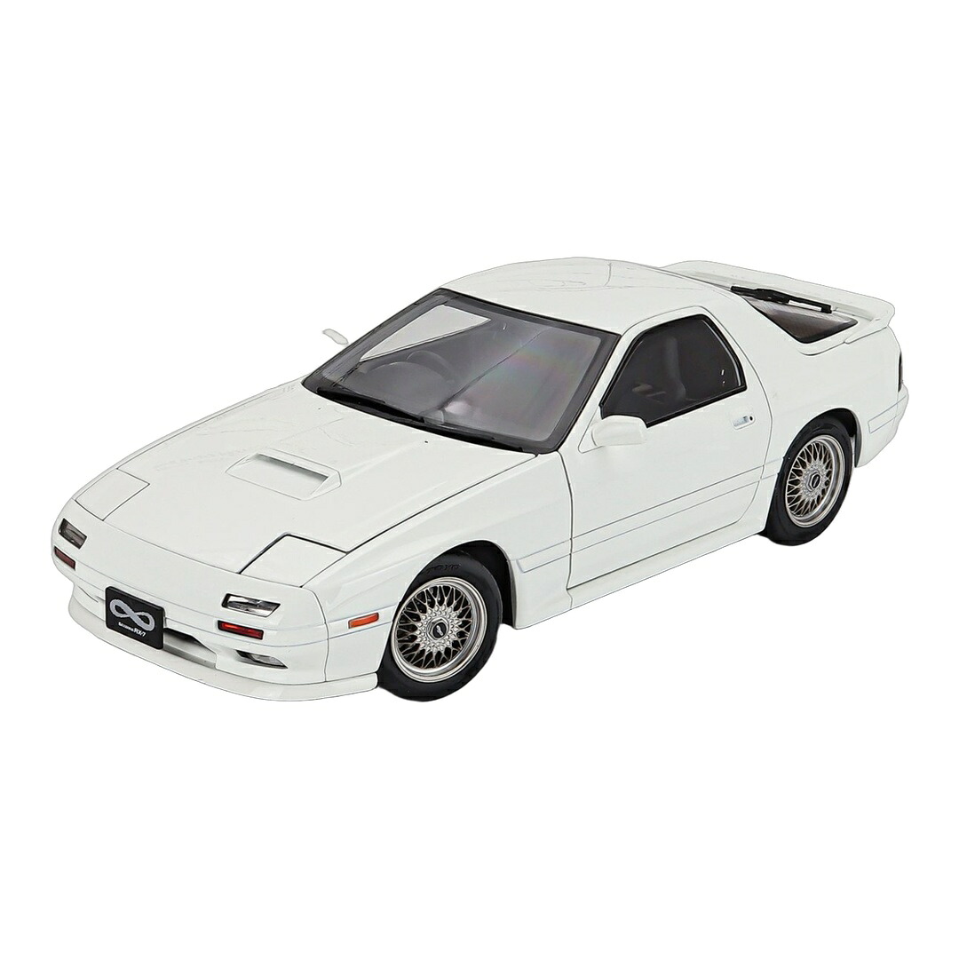 MAZDAマツダ RX7 (FD3RS) SAVANNAサバンナ INFINIアンフィニ COUPEクーペ (FC3S) 2006 WHITEホワイト 100台限定 / Sun Star 1/18 ミニカー|ラストホビー