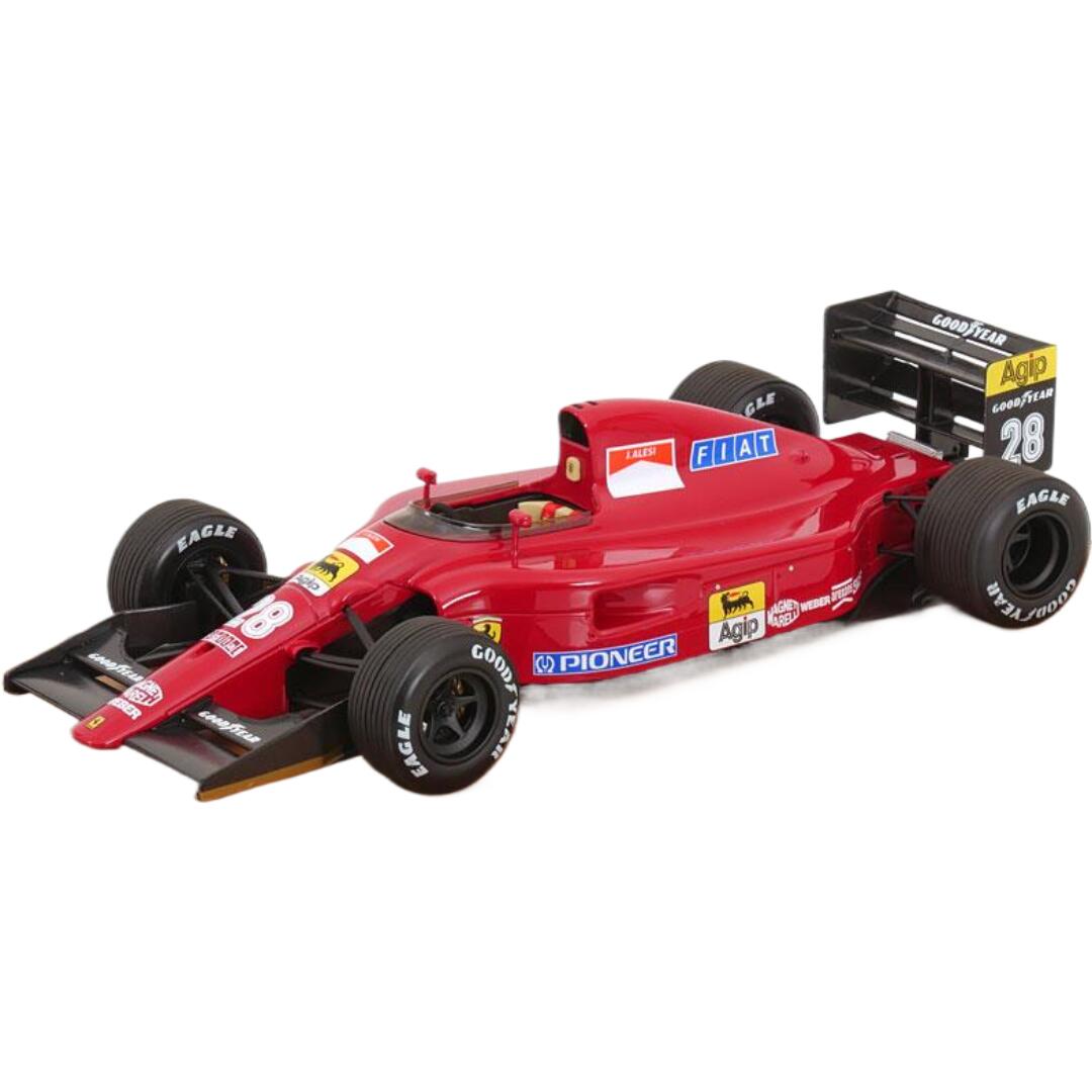 Ferrariフェラーリ 642 F1 GP Spainスペイン 1991 レインタイヤ デカール Alesiアレジ 限定40pcs / Tecno 1/18 ミニカー