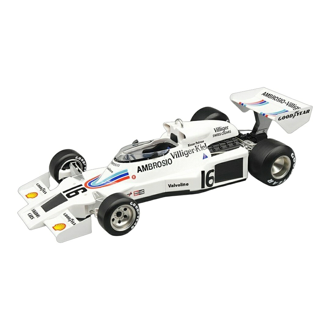 【予約】2026年発売予定 SHADOWシャドウ F1 DN8 1977 No.16 JAPAN日本 GP RICCARDO PATRESEリカルドパトレーゼ WHITEホワイト / Tecno 1/18 ミニカー｜ラストホビー 35,880円