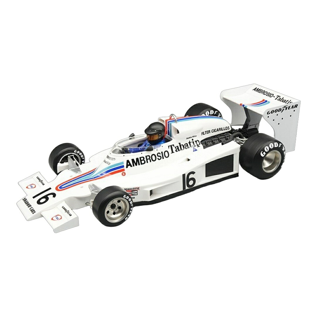 【予約】2026年発売予定 SHADOWシャドウ F1 DN8 No.16 SWEDENスウェーデン GP 1977 with pilot figure JACKIE OLIVER W / Tecno 1/18 ミニカー|ラストホビー