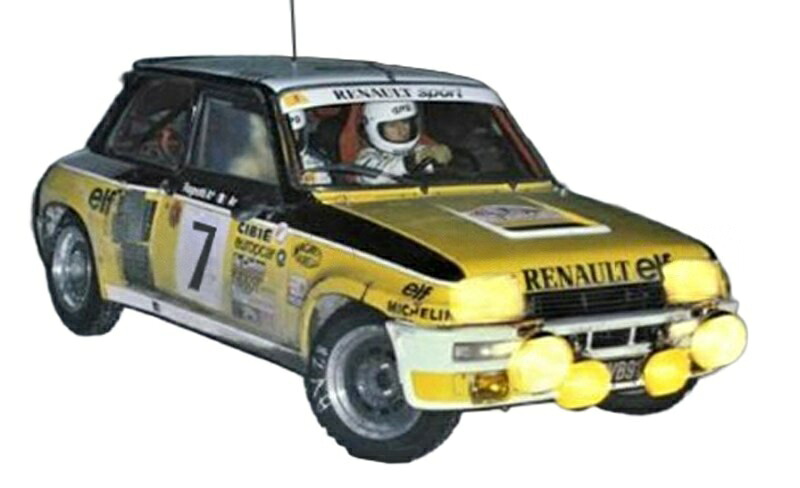 【予約】2026年発売予定 Renaultルノー R5 Turbo 1982 Dirty Version Team Elf No.7 Winner Ra / TOPMARQUES COLLECTION 1/12 ミニカー