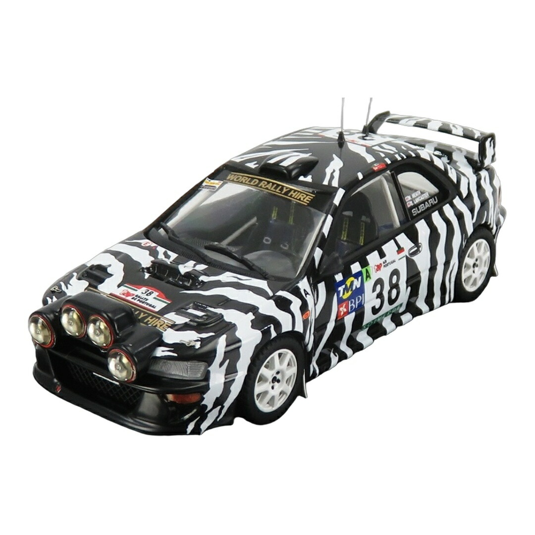 SUBARUスバル IMPREZAインプレッサ WRC 2001 RALLY OF PORTUGAL No.38 N.HEATH S.LANCASTER WHITEホワ 150台限定 / Trofeu 1/43 ミニカー