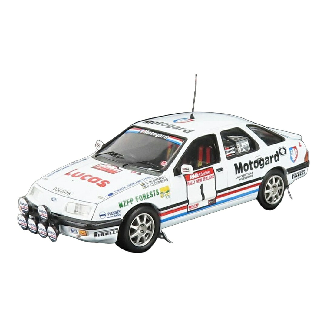Ford Englandフォード Sierra XR 4x4 (night version) 1987 No.1 Rally New Zealand S.Blomqvi 150台限定 / Trofeu 1/43 ミニカー｜ラストホビー
