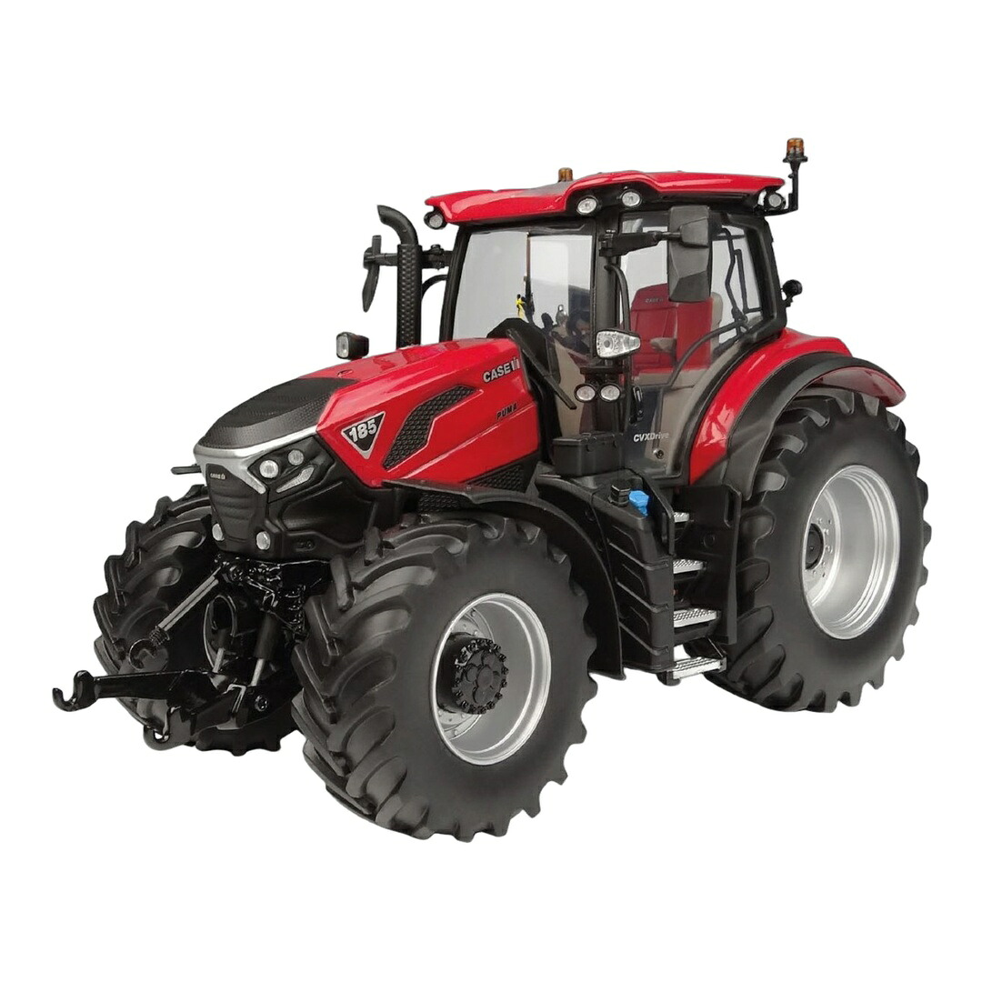 【予約】2026年発売予定 Case IHケースIH Pumaプーマ 185 CVX Drive Tractorトラクター 2022 レッドブラック / Universal Hobbies 1/32 農機トラクター