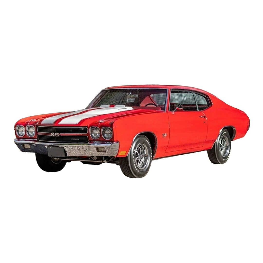 【取っておく】 シボレー シェベル SS 454 LS6 1970 赤いこと / ACME 1/18 ミニカー