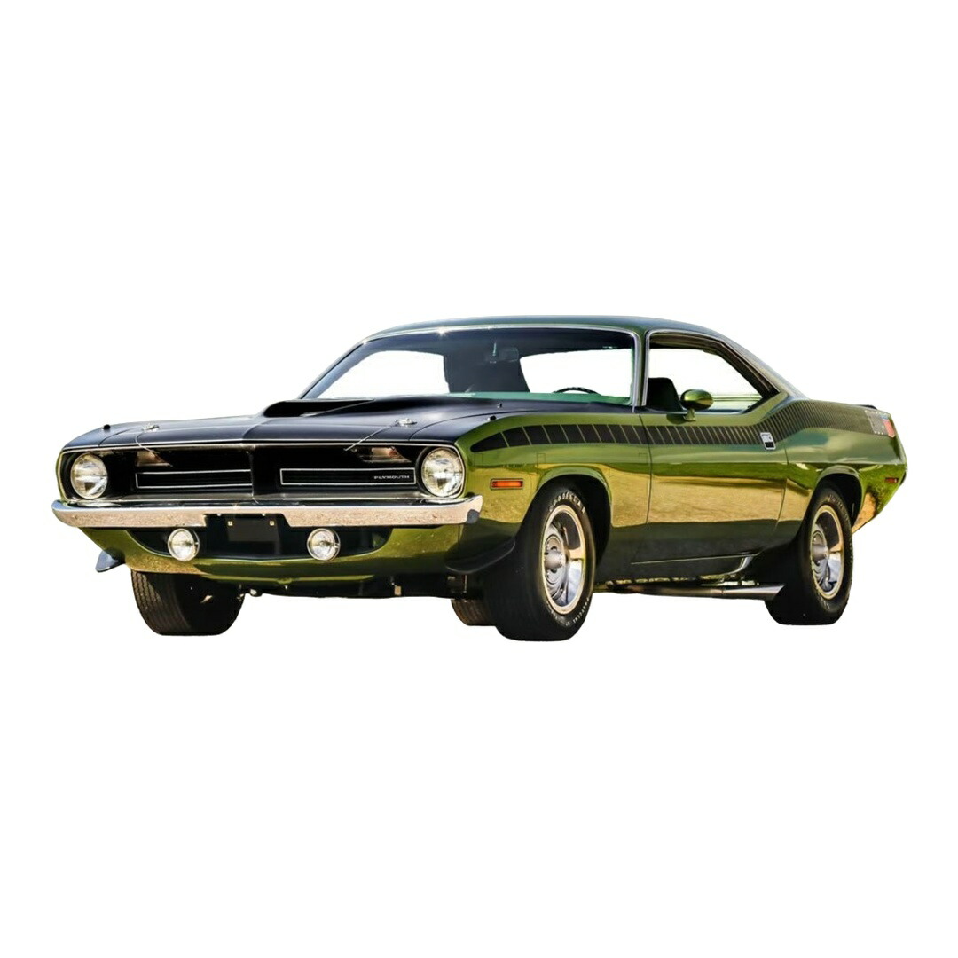 【取っておく】2026年発売予定を組む Plymouthプリムス AAR Cudaクーダ Coupeクーペ 1970 Ivy Greenアイビー緑であること 340台制限事項 / ACME 1/18 ミニカー