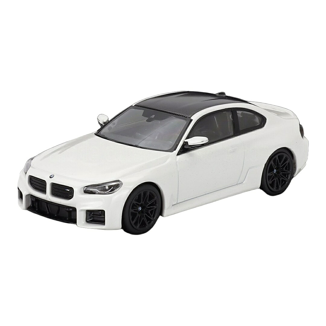 BMW 2 SERIESシリーズ M2 (G87) 2023 WHITE BLACKホワイトブラック / MINICHAMPS 1/43 ミニカー