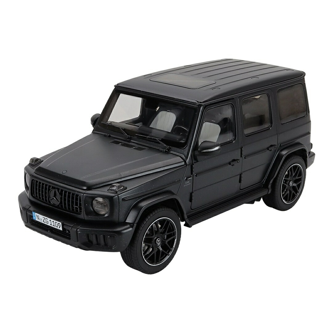 Mercedes Benzメルセデスベンツ G ClassGクラス G63 AMG (W465) 2025 Night Black Magnoナイトブラックマグノ / NZG 1/18 ミニカー