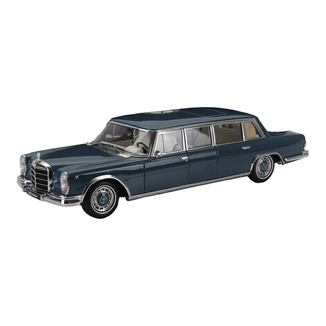 【予約】 Mercedes Benzメルセデスベンツ S ClassSクラス 600 LWB Pullmanプルマン (W100) 1963 1981 Light Blueライトブルー / NZG 1/18 ミニカー