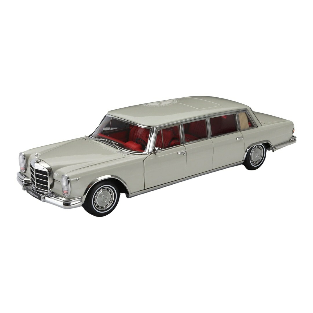 【取って置く】 Mercedes Benzメルセデスベンツ S ClassS社会階級 600 LWB Pullmanプルマン (W100) 1963 1981 White白いこと / NZG 1/18 ミニカー